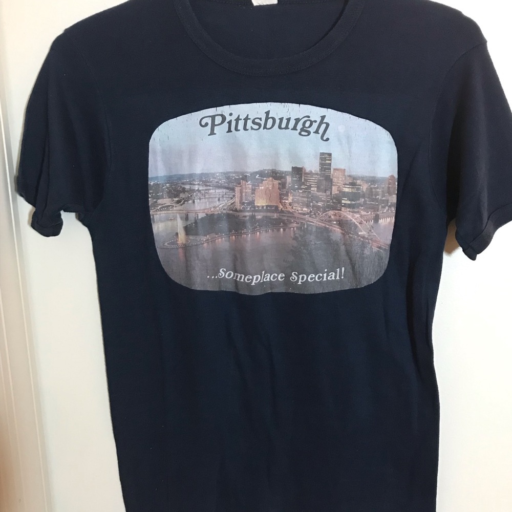 Vintage dark blue tshirt
